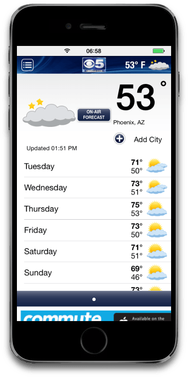 Weather for IOS