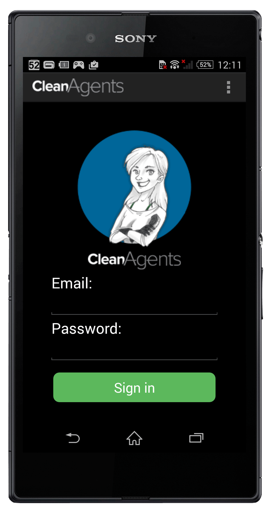 CleanAgents android app development