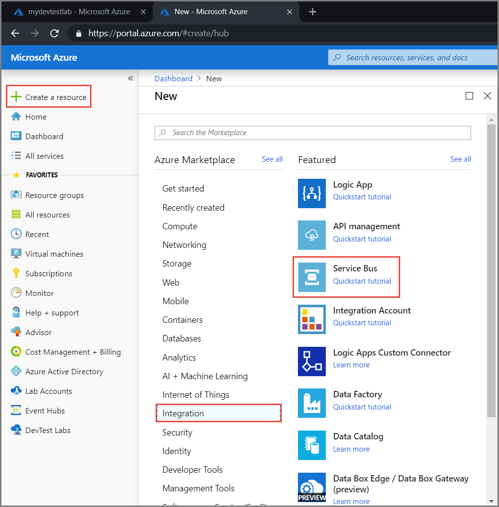 Implementing Azure Service Bus
