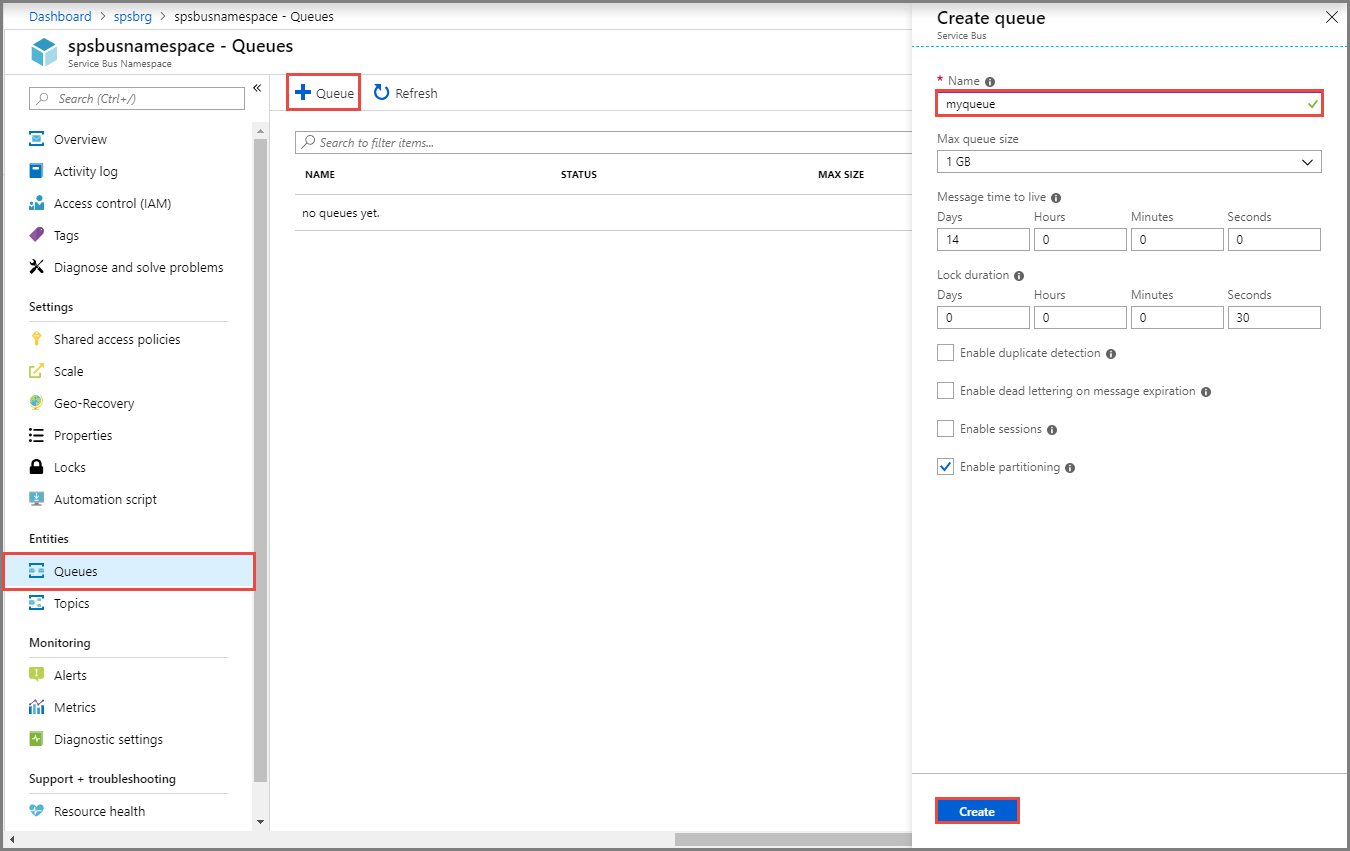 Implementing Azure Service Bus