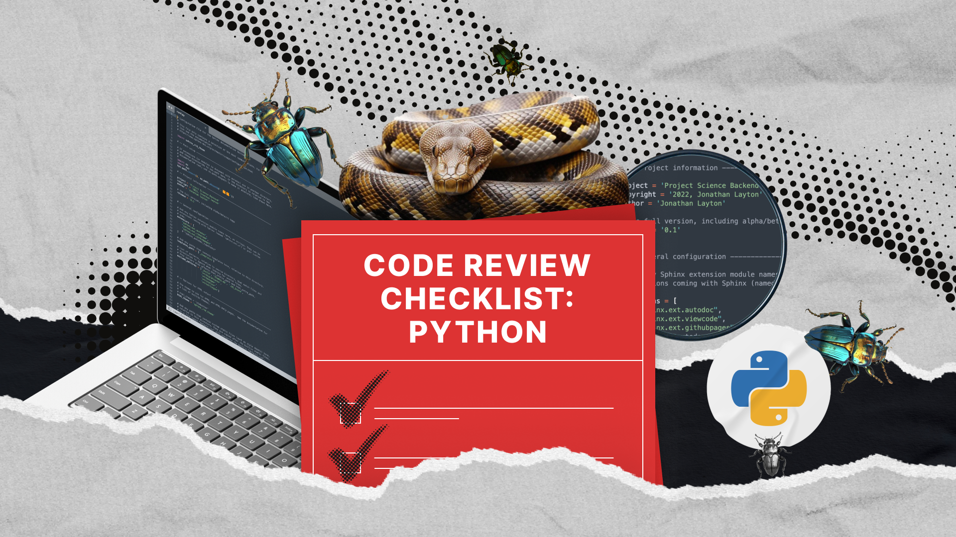 Lista de revisión de código Python de Redwerk