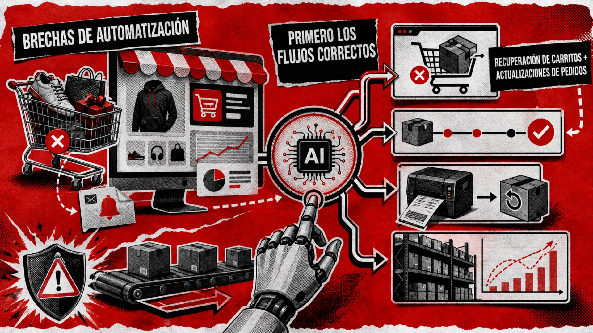 Automatización de la IA en el comercio electrónico: implementaciones ...